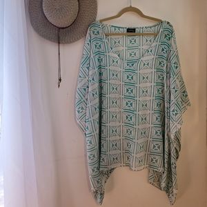 One Size Symbology Swim Cover Up Ultra Soft